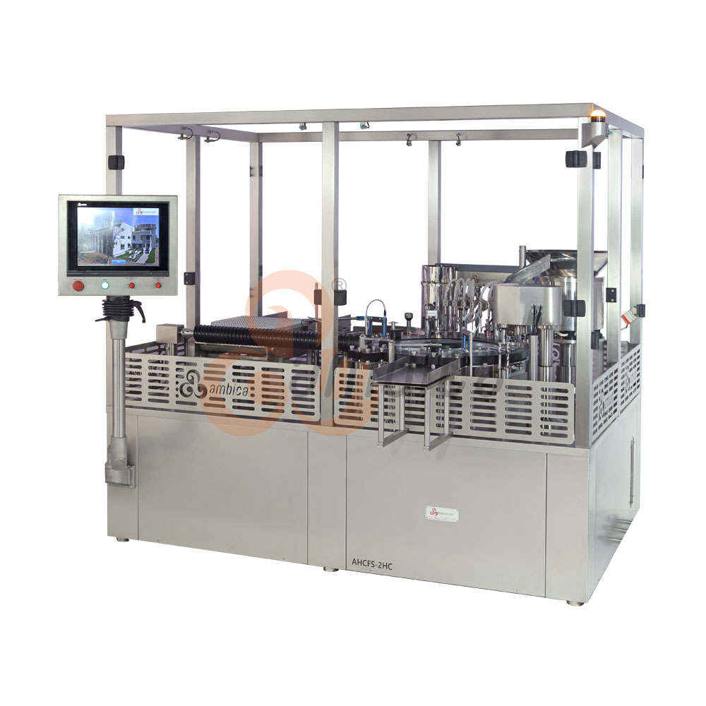Automatic Multi Axis Servo Driven Dental Cartridge Crimping, Filling and Plugging Machine. Model: AHCFS-120S